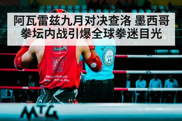阿瓦雷兹九月对决查洛 墨西哥拳坛内战引爆全球拳迷目光